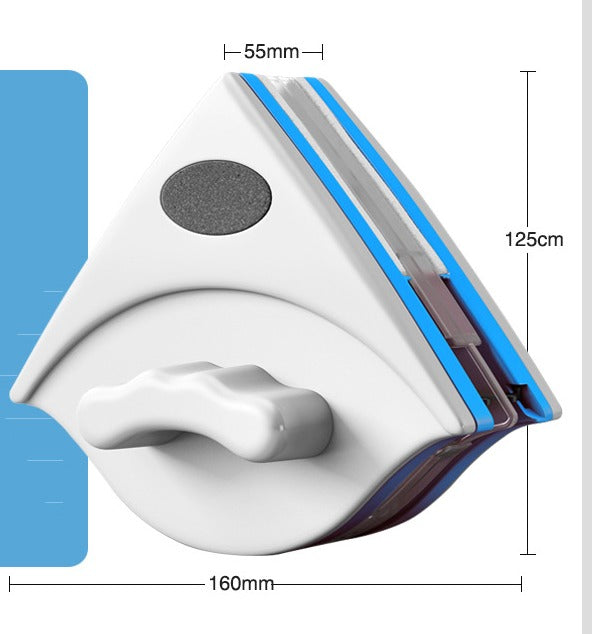 Wipe Glass Artifact Double-layer Strong Magnetic Glass Wiper Cleaning Tool