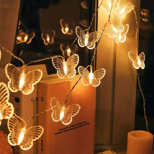 3 Meters 20 Butterfly Decoration Light String