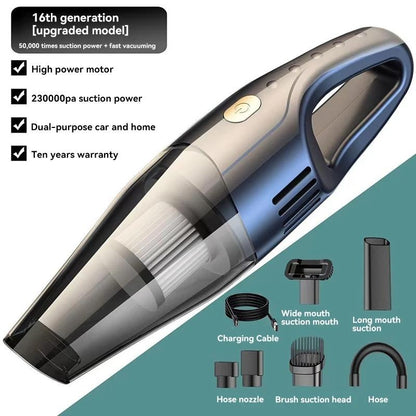 Household Small Wireless Car Vacuum Cleaner